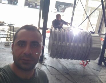 kesi̇kli̇ ceketli̇ tank reaktör i̇malat ve montaj