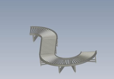 dönüşlü rulolu konveyör i̇malat